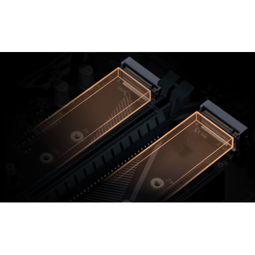 Мат. плата AM4 Gigabyte B550M DS3H AC R2 - зображення 6