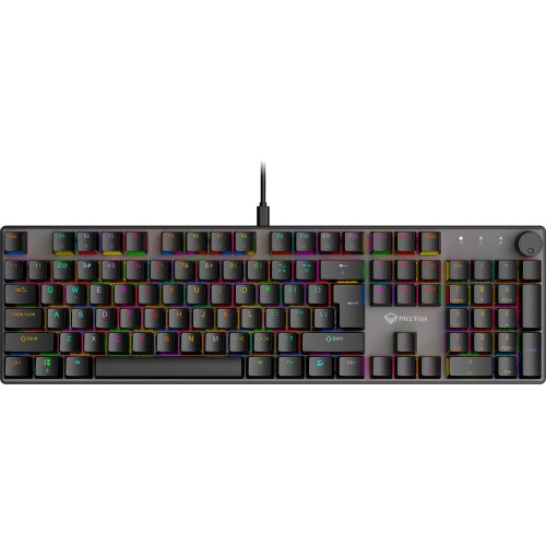 Клавіатура Meetion MK009 RD Black - зображення 1