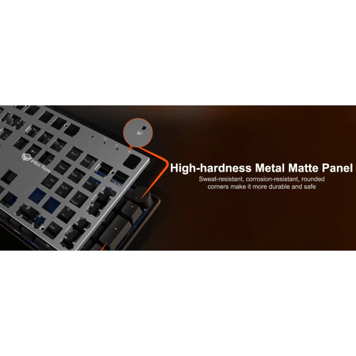 Клавіатура Meetion MK009 RD Black - зображення 12