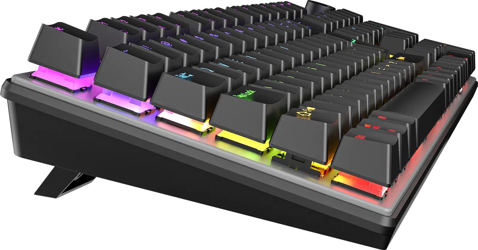 Клавіатура Meetion MK009 RD Black - зображення 5