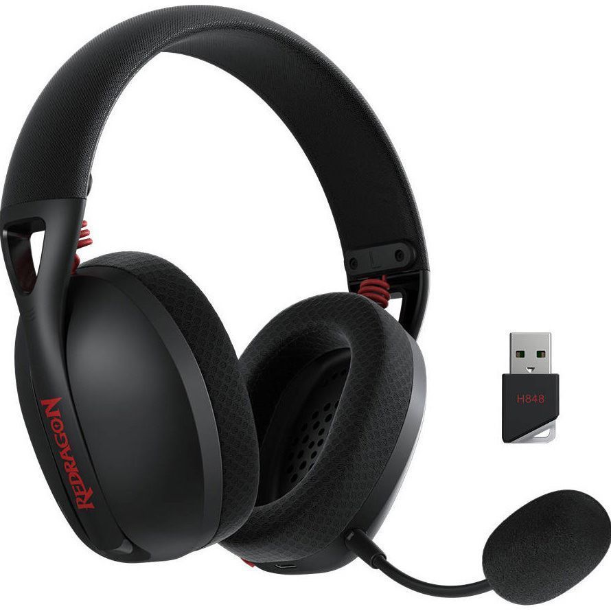 Безпровідна гарнітура Redragon H848 Bluetooth Black (71535) - зображення 2