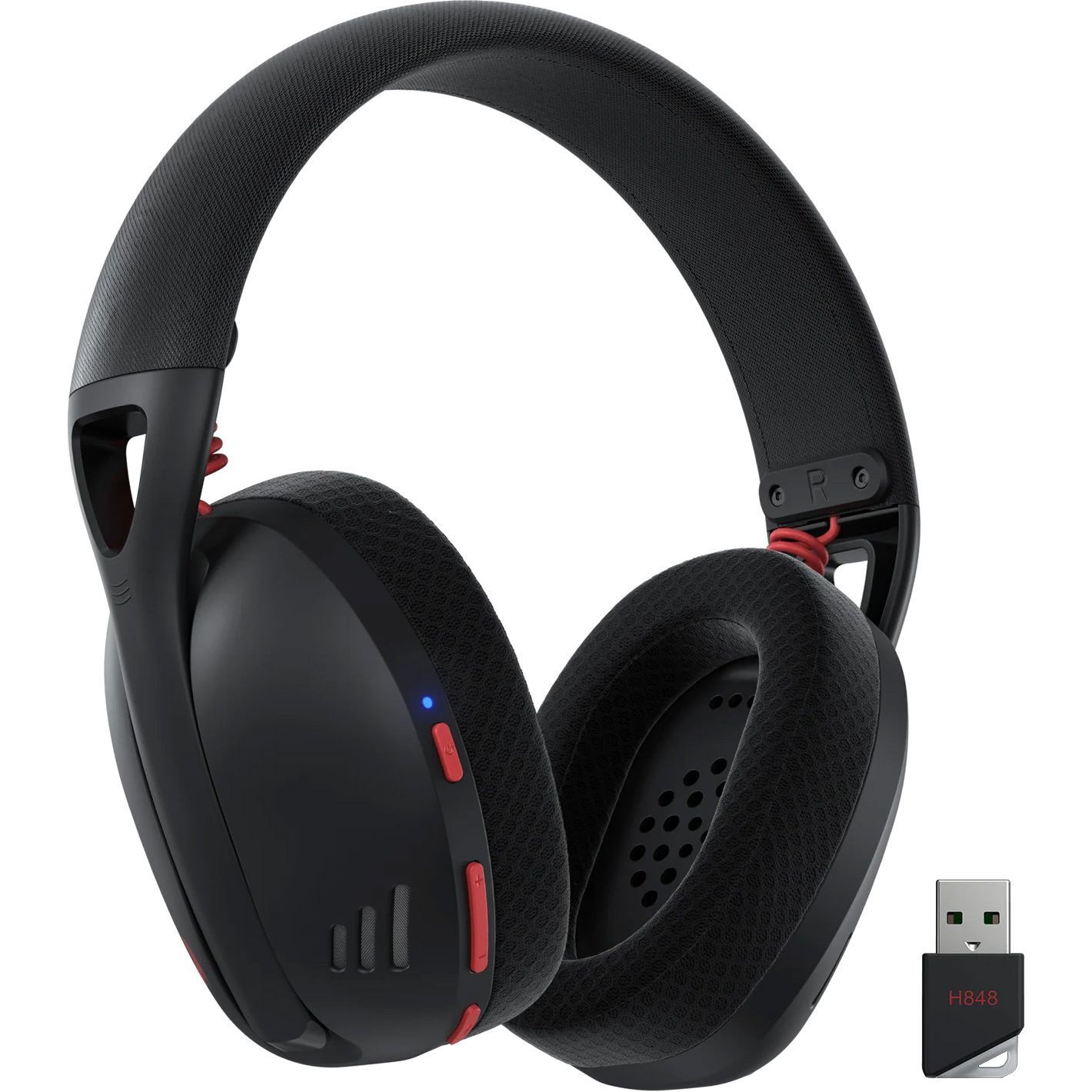 Безпровідна гарнітура Redragon H848 Bluetooth Black (71535) - зображення 3