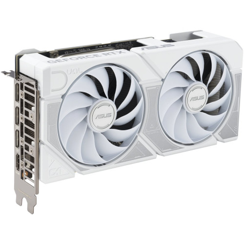 Відеокарта GeForce RTX 5060 Ti 16 GDDR7 Asus DUAL OC WHITE (DUAL-RTX5060TI-O16G-WHITE) - зображення 4