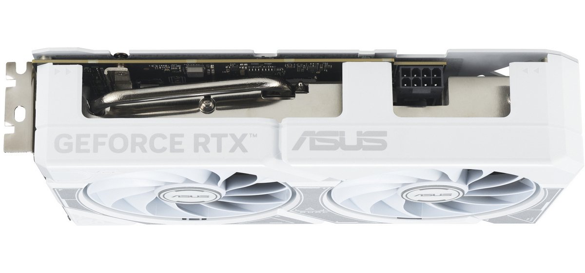 Відеокарта GeForce RTX 5060 Ti 16 GDDR7 Asus DUAL OC WHITE (DUAL-RTX5060TI-O16G-WHITE) - зображення 7