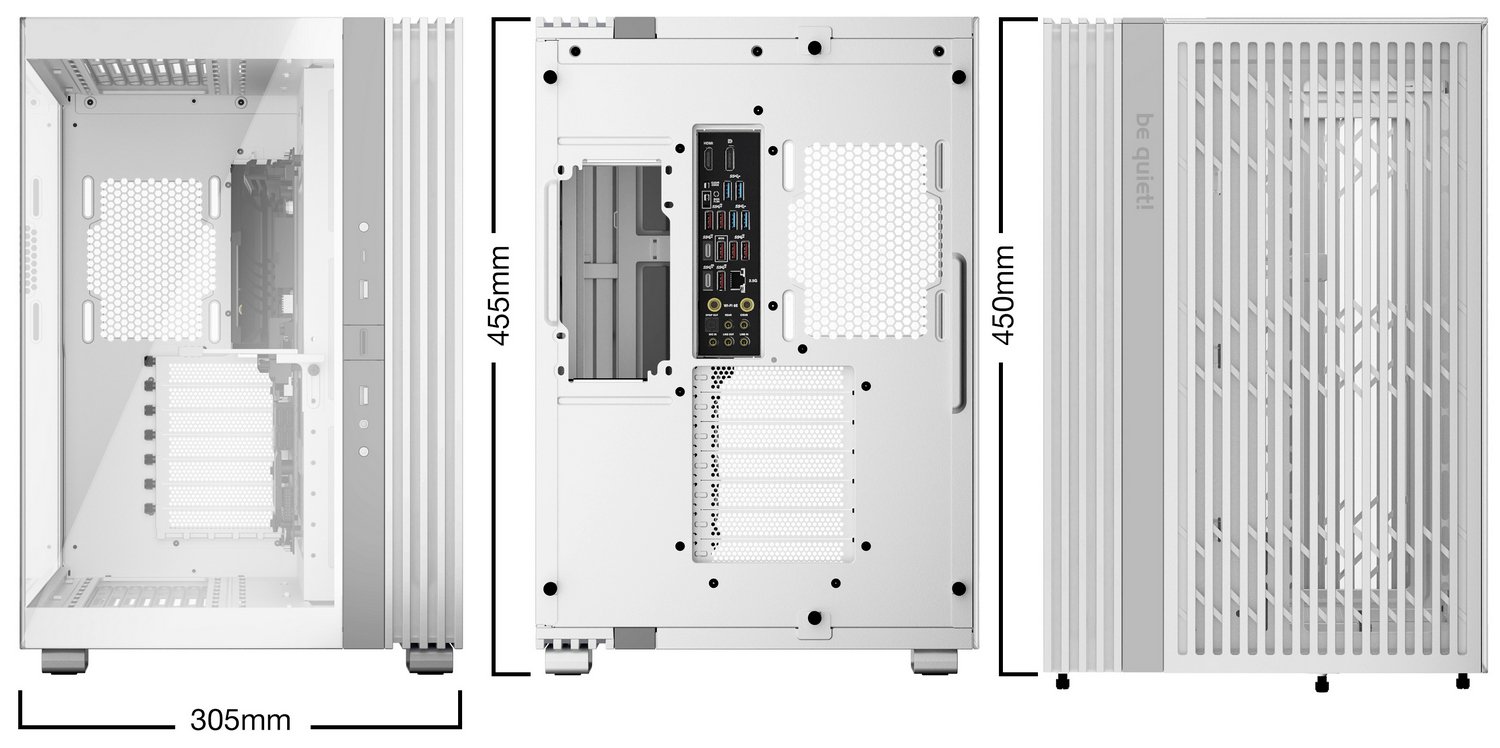 Корпус be quiet! Light Base 600 DX White - зображення 9