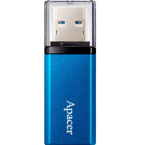 Флеш пам'ять USB 64 Gb Apacer AH25C Ocean Blue USB3.2, пластик\/метал - зображення 1