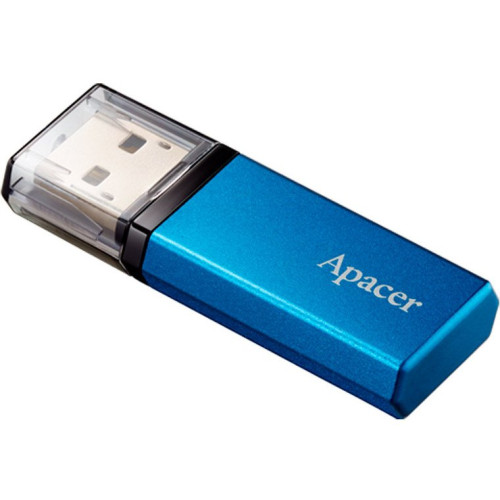 Флеш пам'ять USB 64 Gb Apacer AH25C Ocean Blue USB3.2, пластик\/метал - зображення 2