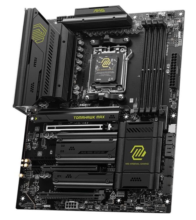 Мат. плата AM5 MSI MAG B850 TOMAHAWK MAX WIF - зображення 2