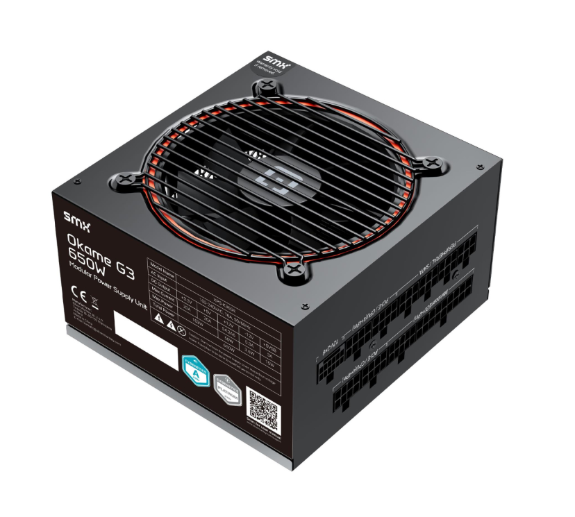 БЖ 650Вт SMX Okame G3 (XPS-K365R) - зображення 2
