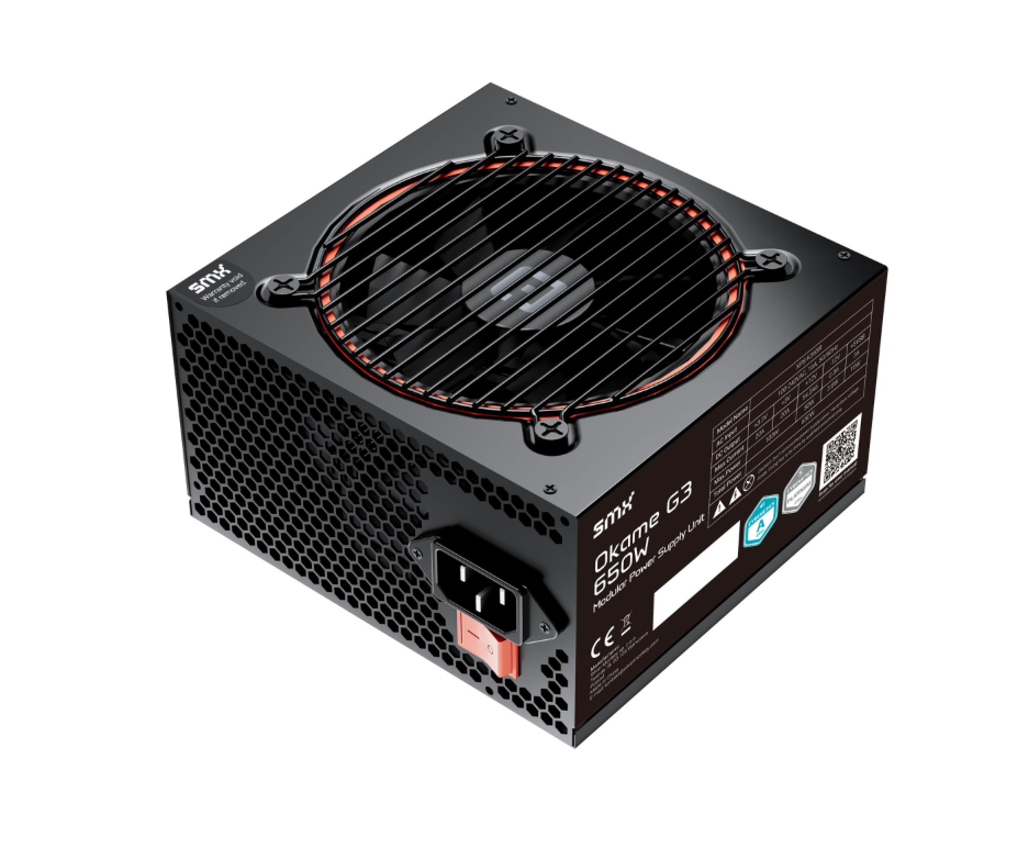 БЖ 650Вт SMX Okame G3 (XPS-K365R) - зображення 3