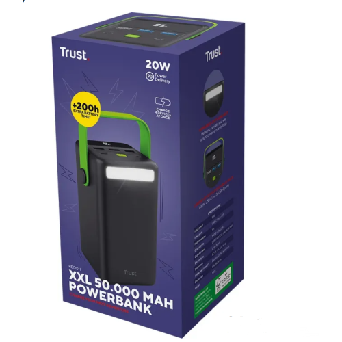 Батарея POWER BANK Trust Redoh XXL 50000mAh (25196) - зображення 5