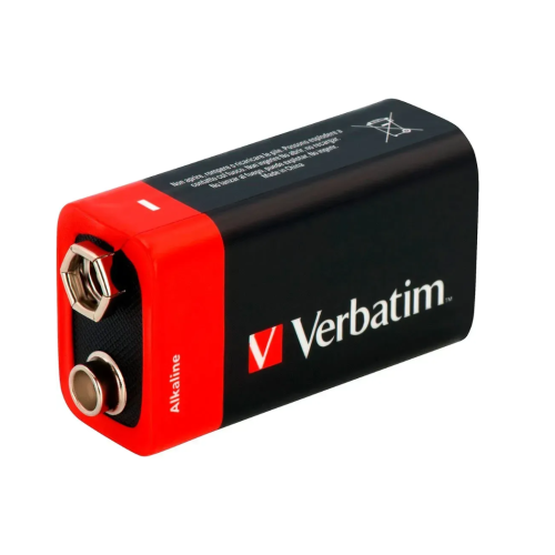 Батарейка Крона Verbatim Alcaline 6LR61 9V лужна - зображення 1
