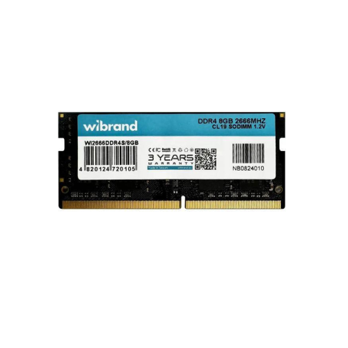 Пам'ять DDR4-2666 8 Gb Wibrand 2666MHz SoDIMM - зображення 1