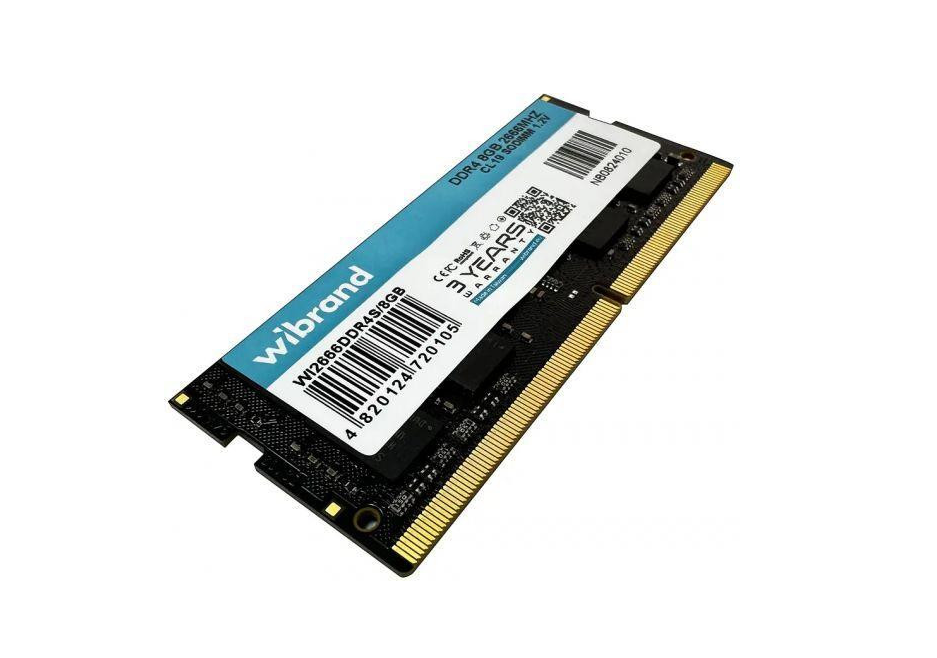 Пам'ять DDR4-2666 8 Gb Wibrand 2666MHz SoDIMM - зображення 2