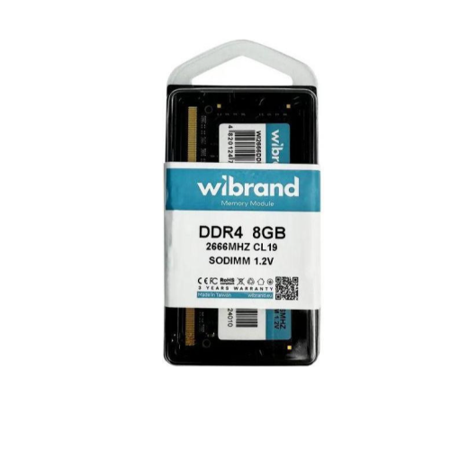Пам'ять DDR4-2666 8 Gb Wibrand 2666MHz SoDIMM - зображення 3