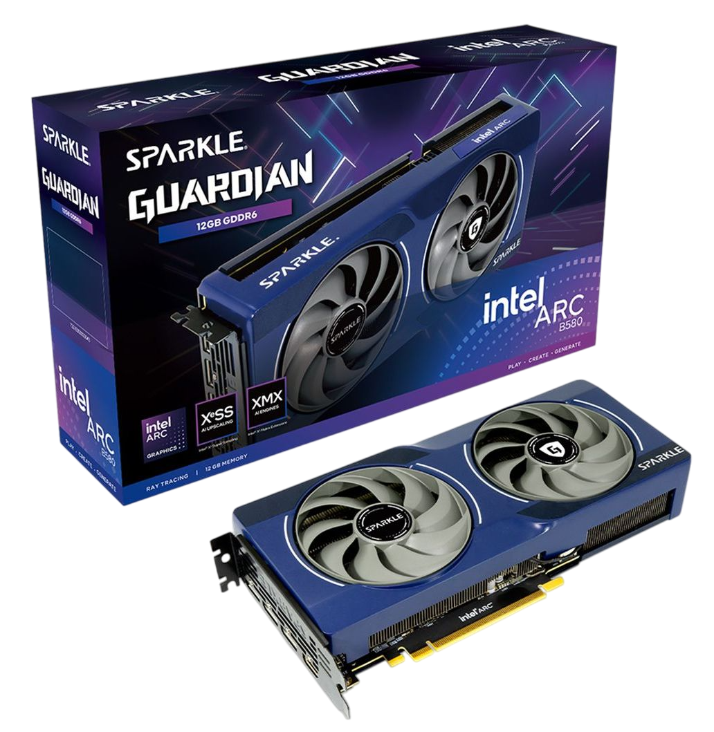 Відеокарта Sparkle Intel Arc B580 12GB GDDR6 GUARDIAN (SB580G-12G) - зображення 1