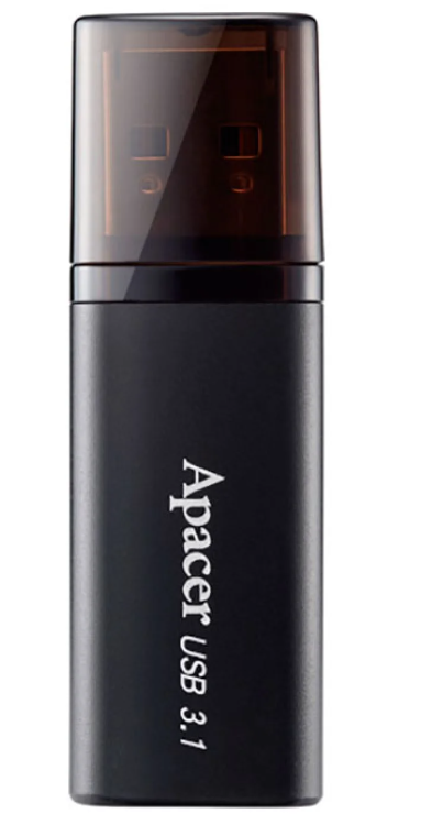 Флеш пам'ять USB 128Gb Apacer AH25B Black USB3.2 Gen 1, пластик\/метал - зображення 2