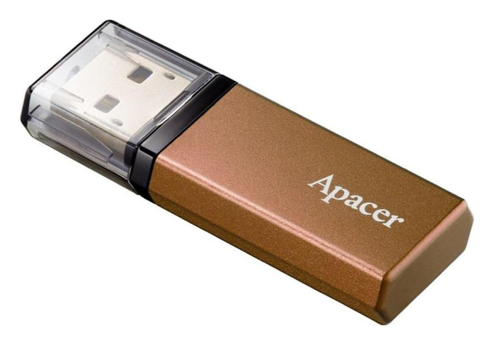 Флеш пам'ять USB 128Gb Apacer AH25C Classical Bronze USB3.2 Gen 1, пластик\/метал - зображення 1