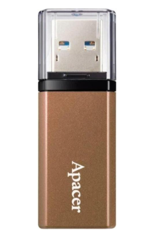 Флеш пам'ять USB 128Gb Apacer AH25C Classical Bronze USB3.2 Gen 1, пластик\/метал - зображення 2