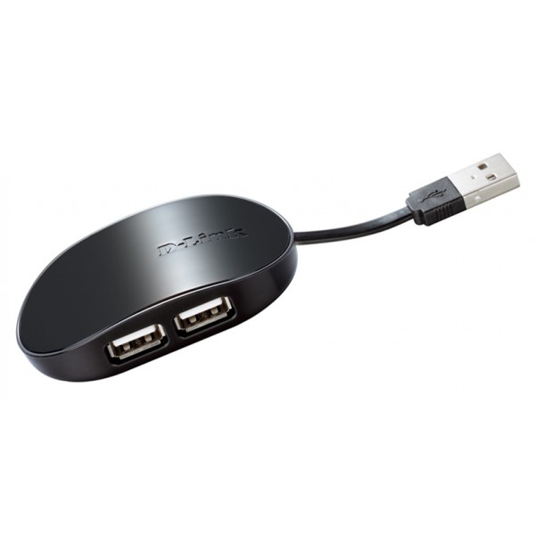 Концентратор USB 2.0 D-Link DUB-1040 - зображення 1