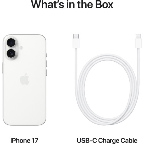 Смартфон Apple iPhone 17 256GB White - зображення 7