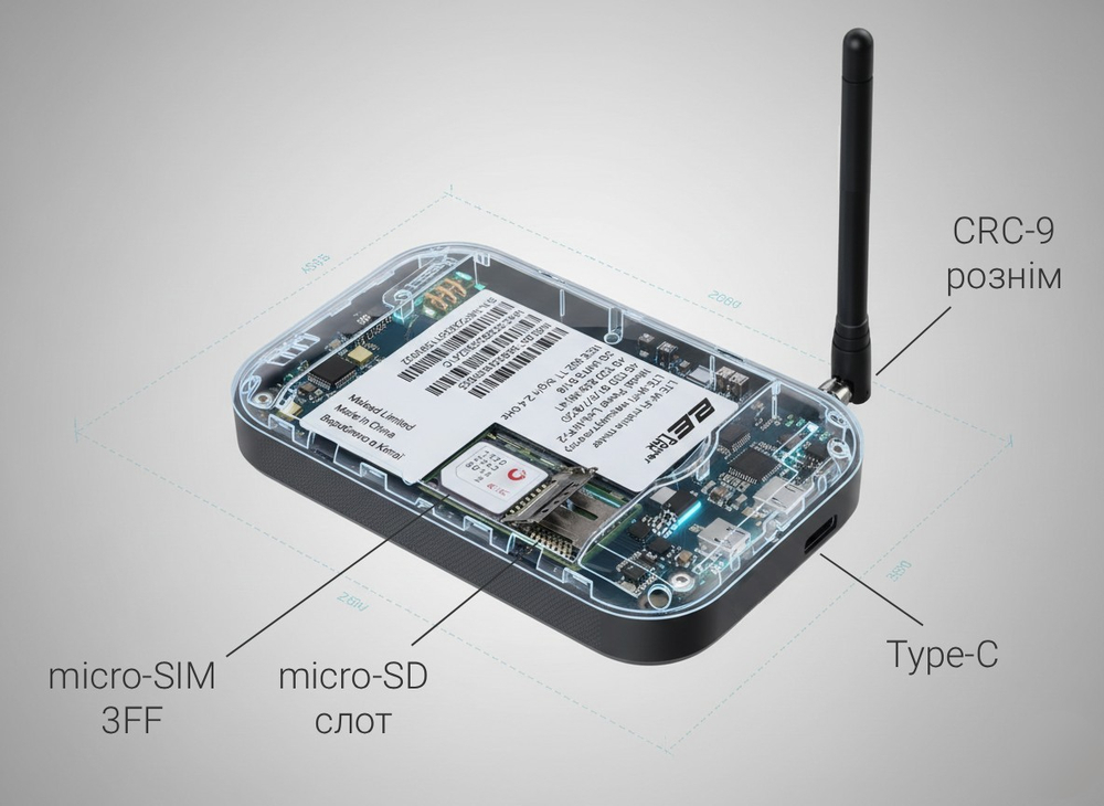 Модем 3G\/4G WiFi 2E PowerLink MiFi-2 2025 - зображення 10