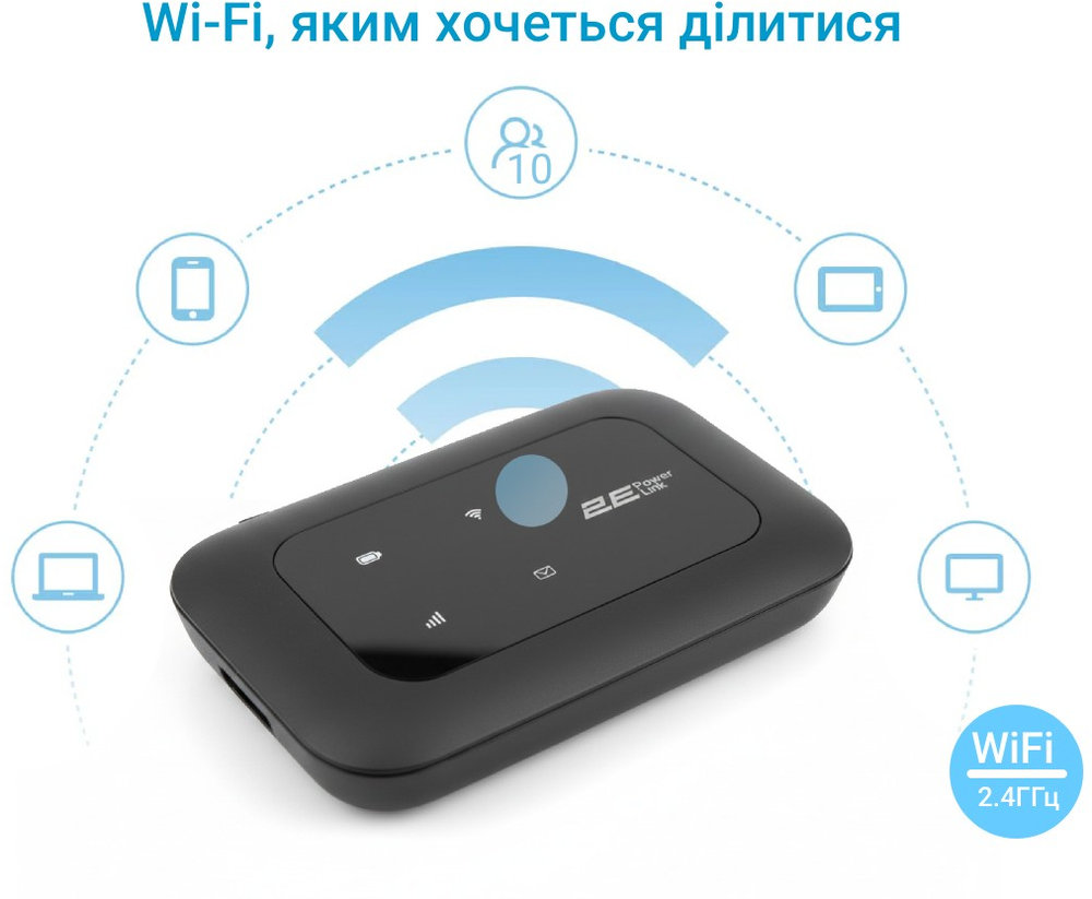 Модем 3G\/4G WiFi 2E PowerLink MiFi-2 2025 - зображення 6