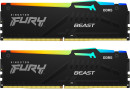 Пам'ять DDR5 RAM_64Gb (2x32Gb) 6000Mhz Kingston Fury Beast RGB EXPO (KF560C36BBEAK2-64) - зображення 1