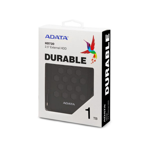 Зовнішній жорсткий диск HDD 1000Gb ADATA HD720 (AHD720-1TU31-CBK) - зображення 4