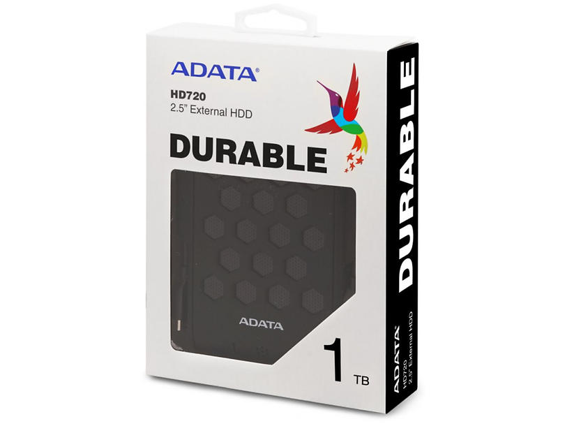 Зовнішній жорсткий диск HDD 1000Gb ADATA HD720 (AHD720-1TU31-CBK) - зображення 4