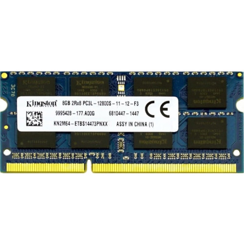 Пам'ять DDR3-1600 8 Gb Kingston SoDIMM - зображення 1