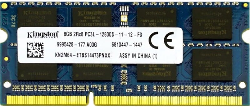 Пам'ять DDR3-1600 8 Gb Kingston SoDIMM - зображення 1