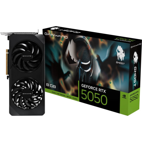 Відеокарта GeForce RTX 5050 8 GDDR6 Gainward Ghost (NE65050019P1-GB2070B) - зображення 1