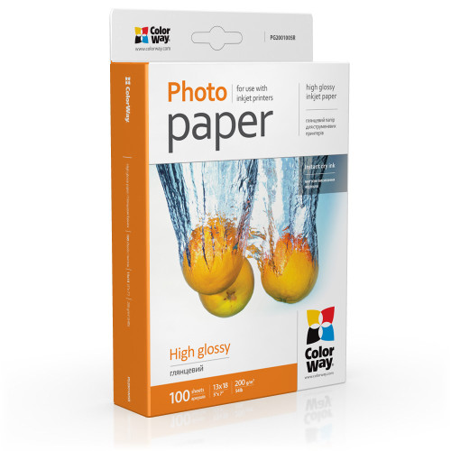 Фото-папір 13x18 ColorWay, глянець - зображення 1