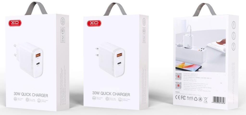 Зарядний пристрій XO QC16 PD30W\/QC18W (XO-QC16) - зображення 4