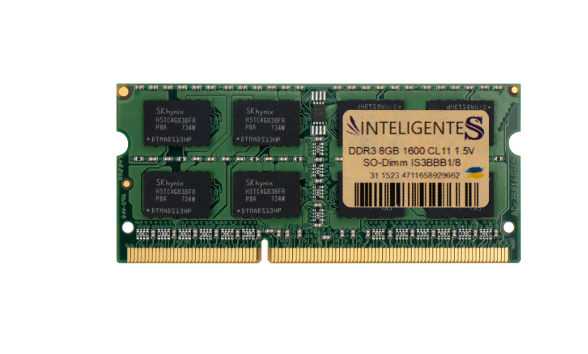 Пам'ять DDR3-1600 8 Gb INTELIGENTES SoDIMM - зображення 1