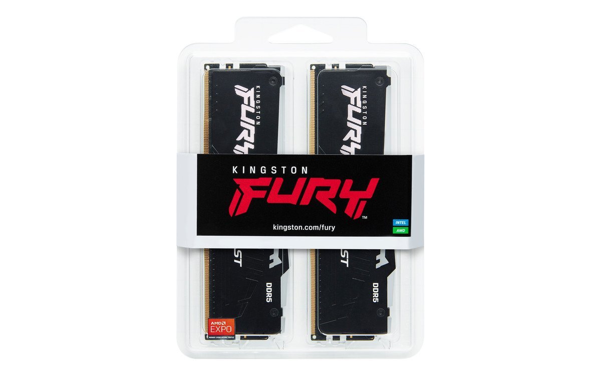 Пам'ять DDR5 RAM_32Gb (2x16Gb) 5600Mhz Kingston Fury Beast RGB EXPO (KF556C36BBEAK2-32) - зображення 4