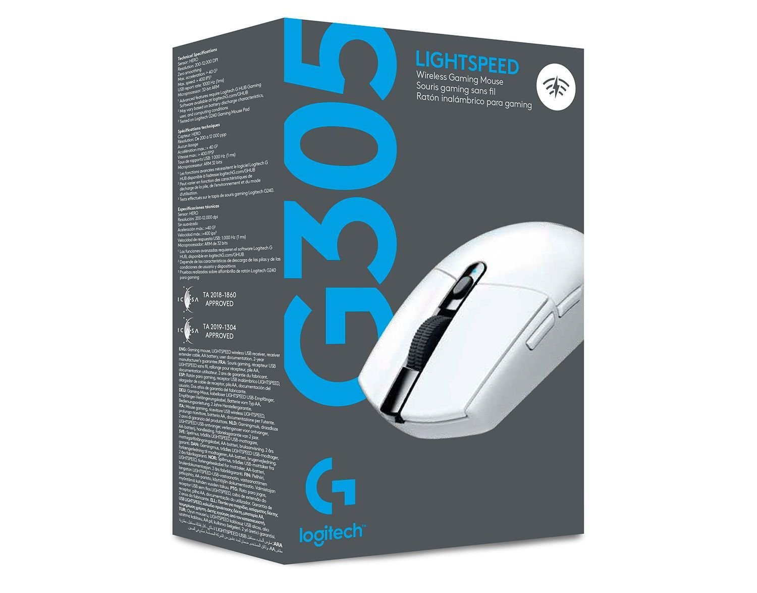 Мишка Logitech G305 Lightspeed White (910-005291) - зображення 14
