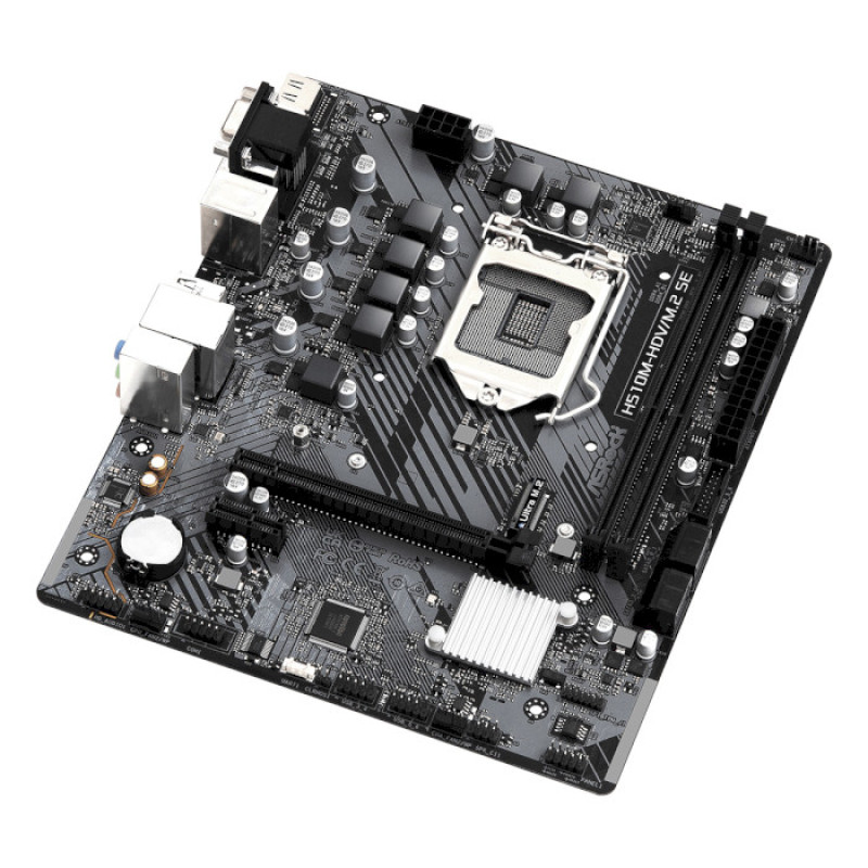 Мат. плата 1200 Asrock H510M-HDV\/M.2 SE - зображення 4