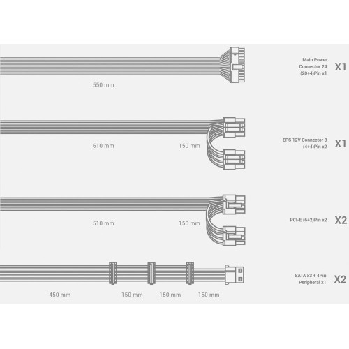 БЖ 650Вт Deepcool PF650 - зображення 7
