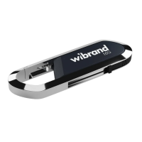 Флеш пам'ять USB 16Gb Wibrand Aligator Grey USB2.0, брелок, метал + пластик