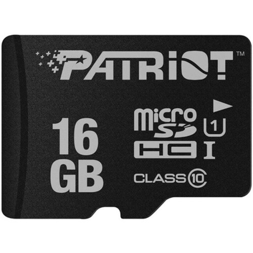 MicroSDHC 16 Gb Patriot UHS-I Class 10 - зображення 1