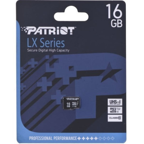 MicroSDHC 16 Gb Patriot UHS-I Class 10 - зображення 3