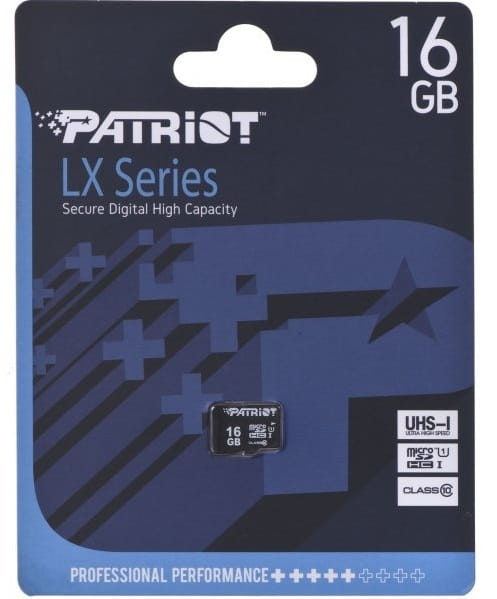 MicroSDHC 16 Gb Patriot UHS-I Class 10 - зображення 3
