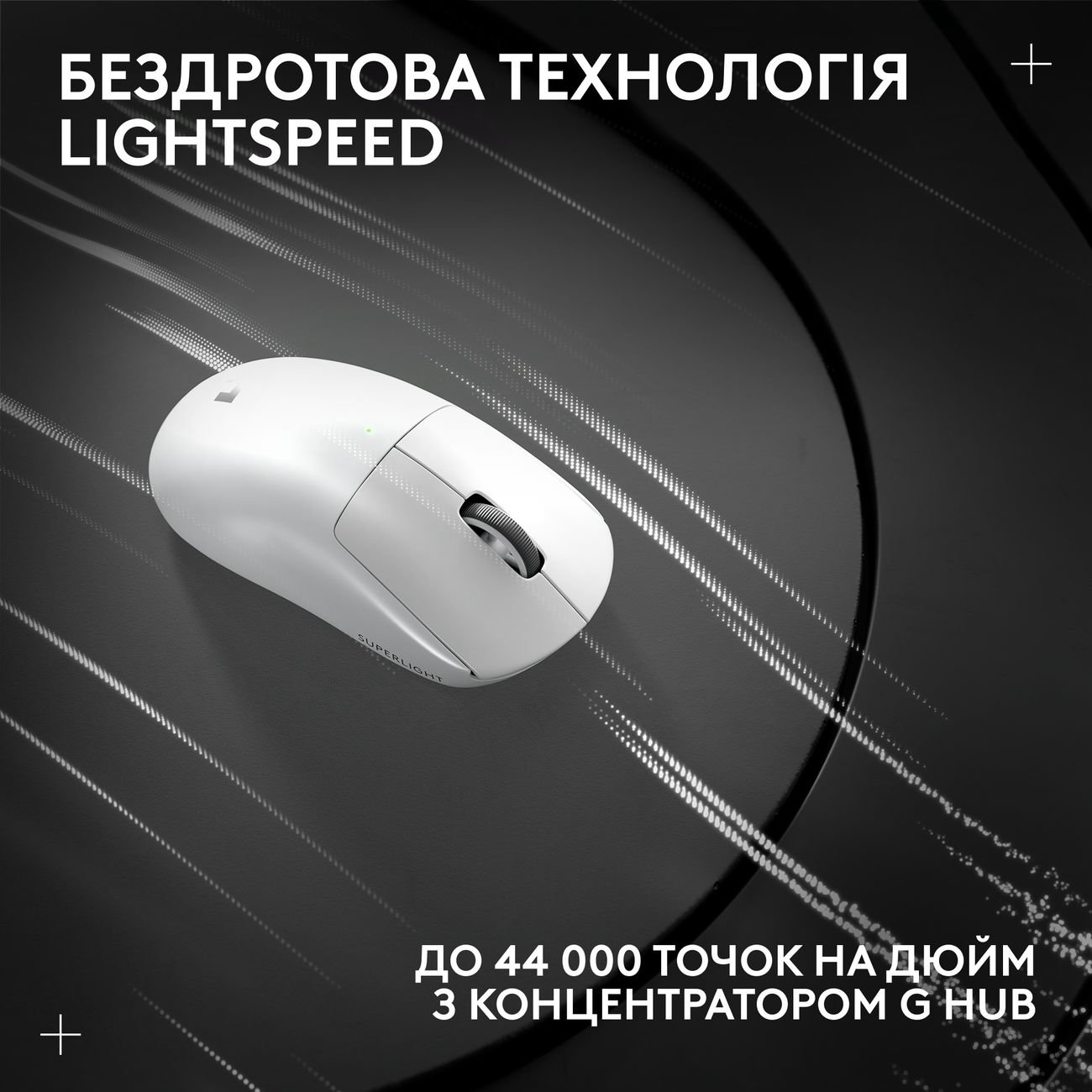Мишка Logitech G Pro X Superlight 2 Lightspeed Wireless White (910-006638) - зображення 7