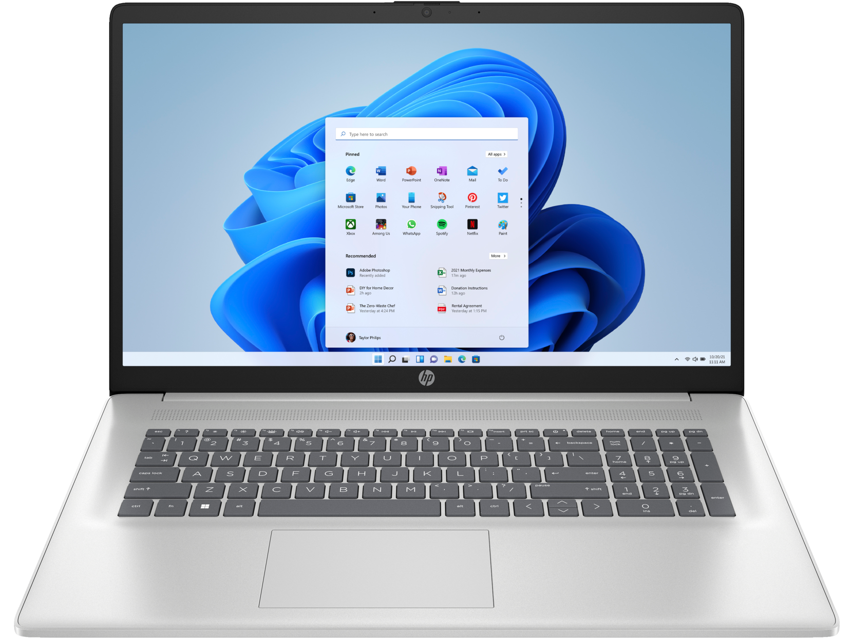 Ноутбук HP 17-cn3055nf (C27RDEA) - зображення 1