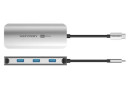 Концентратор Vention USB 3.1 Type-C to HDMI 4K60Hz\/USB 3.0x3\/PD 100W 5-in-1 - зображення 2