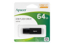 Флеш пам'ять USB 64 Gb Apacer AH25B Black USB3.2, пластик\/метал - зображення 4