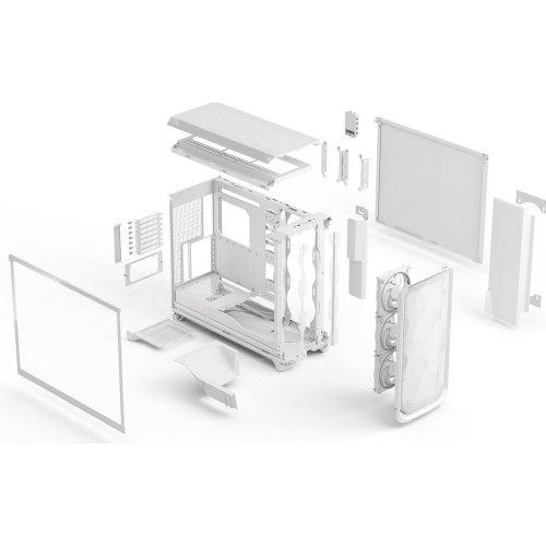 Корпус Fractal Design Meshify 3 XL RGB TG White (FD-C-MES3X-06) - зображення 13