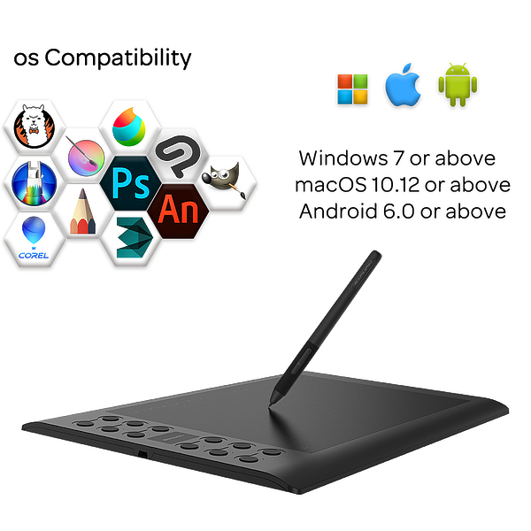 Графічний планшет GAOMON M106K PRO - зображення 5